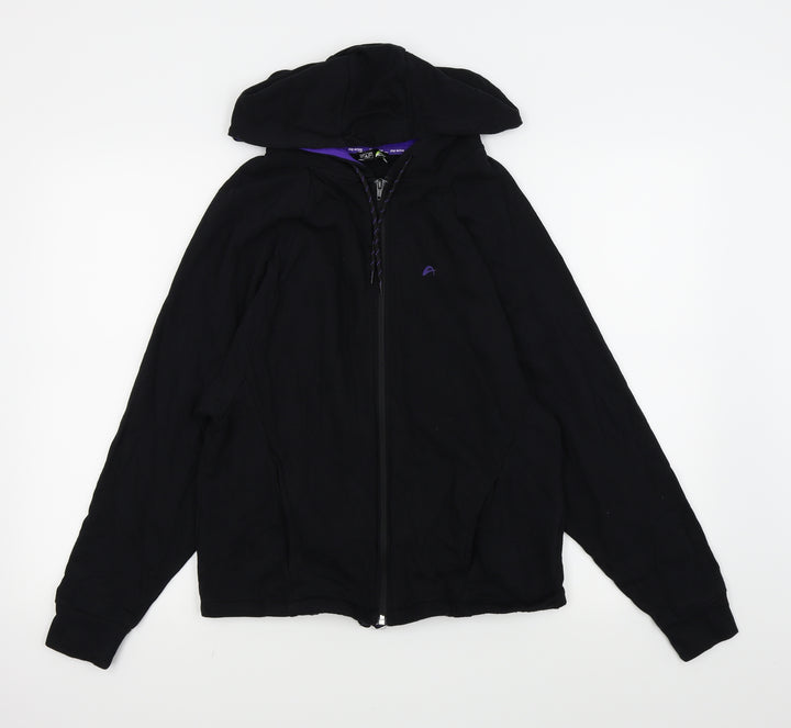 F&F Womens Black   Full Zip Jumper Size 12