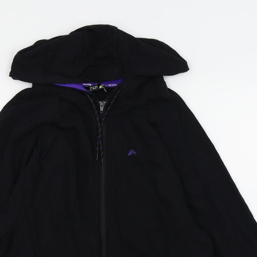 F&F Womens Black   Full Zip Jumper Size 12