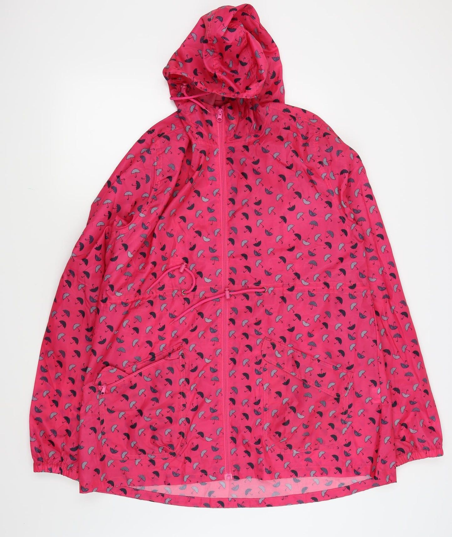 Rainydays Womens Pink   Rain Coat Coat Size L