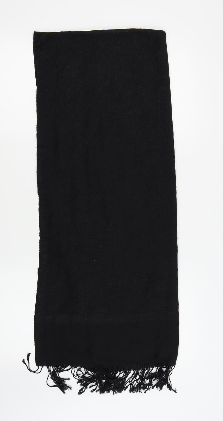 Preworn Womens Black Scarf