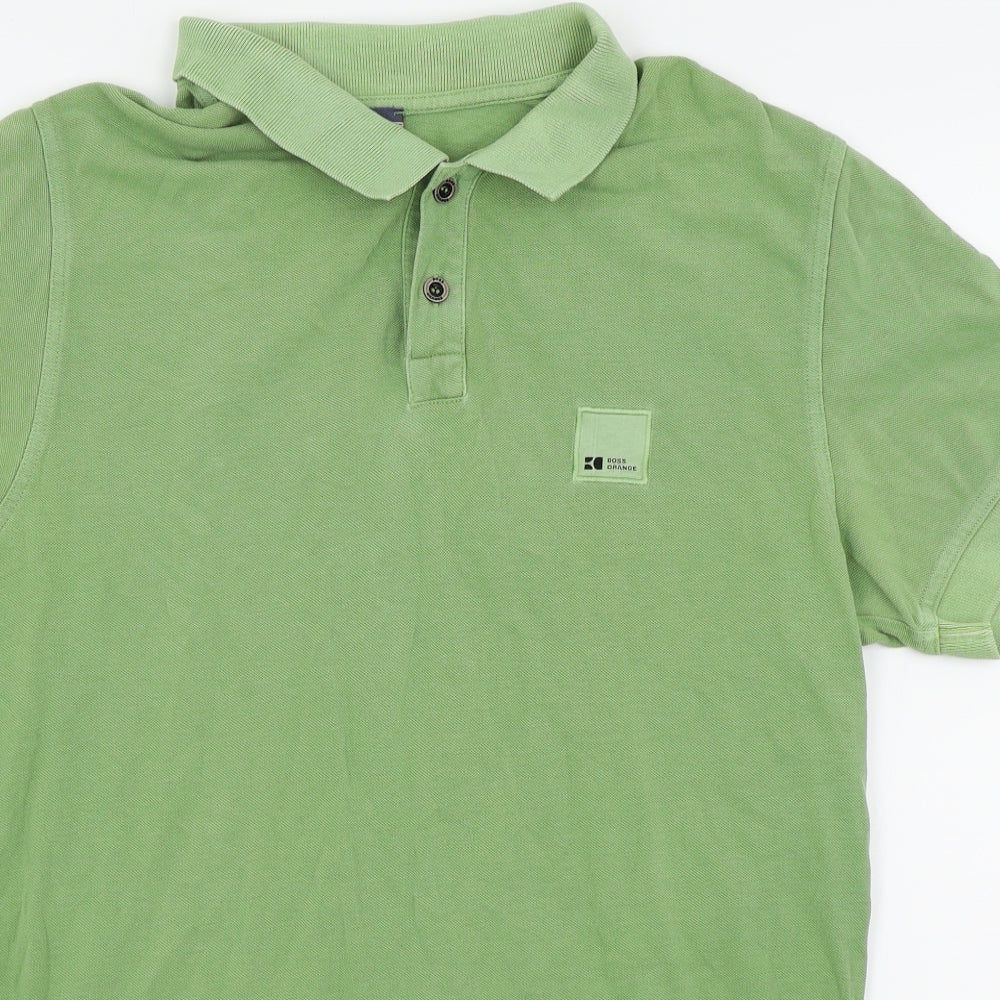 Boss Orange Mens Green    Polo Size XL