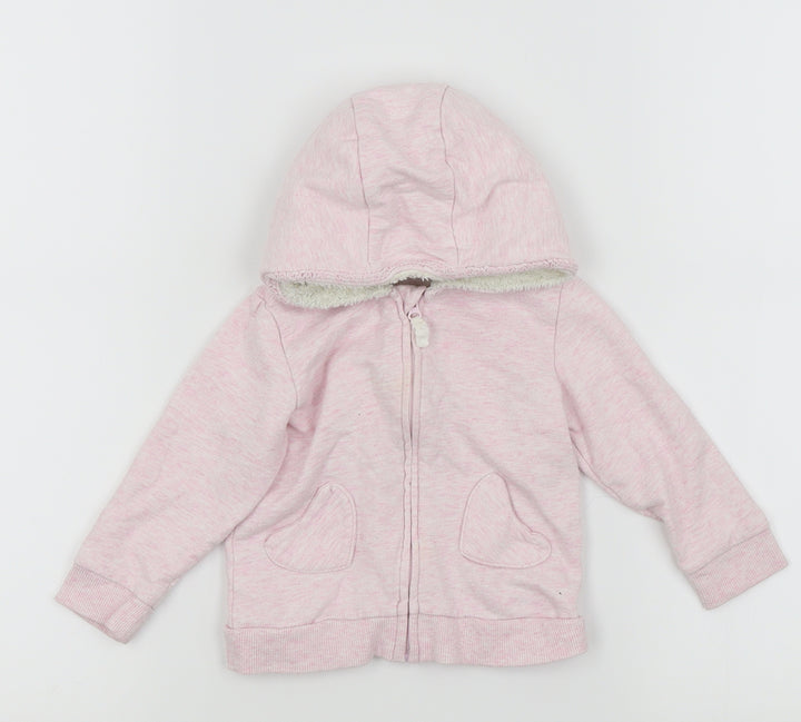 H&M Pink Cardigan Jumper Size 9-12 Months