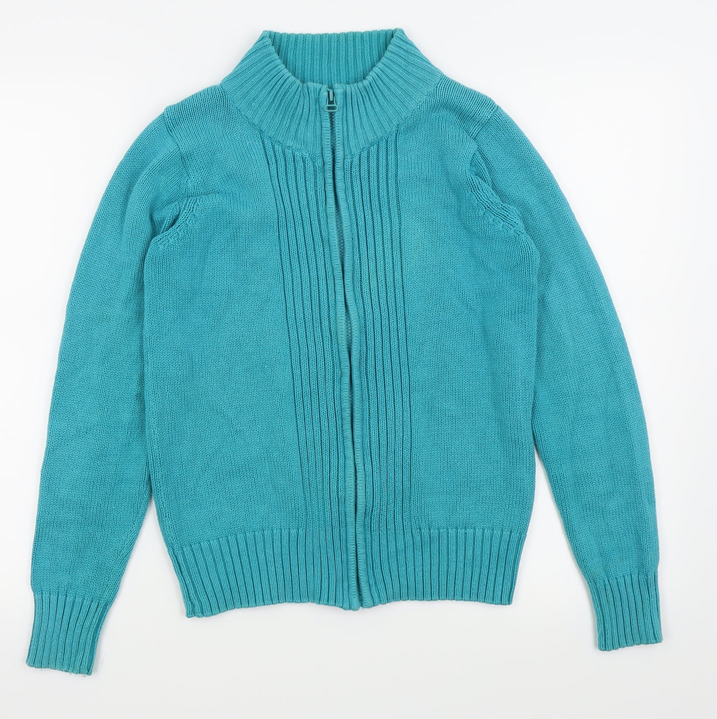 EWM Womens Blue   Full Zip Jumper Size 10