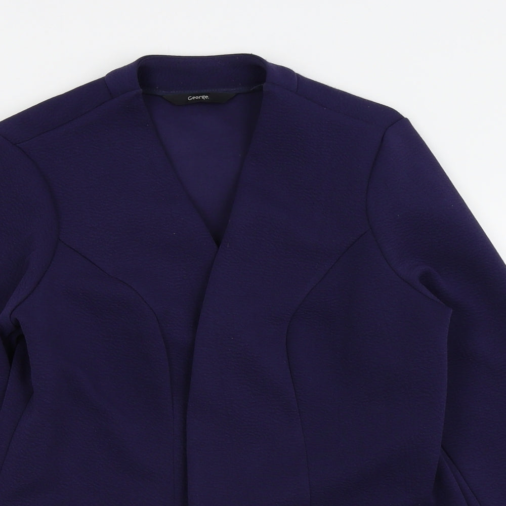Asda George Womens Blue   Jacket Blazer Size 12