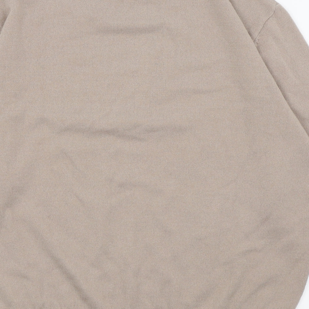 Eastex Womens Brown   Basic T-Shirt Size 10