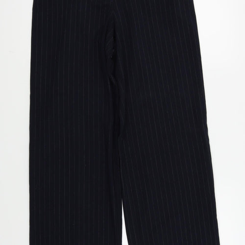 TU Womens Blue Striped  Trousers  Size 16 L30 in