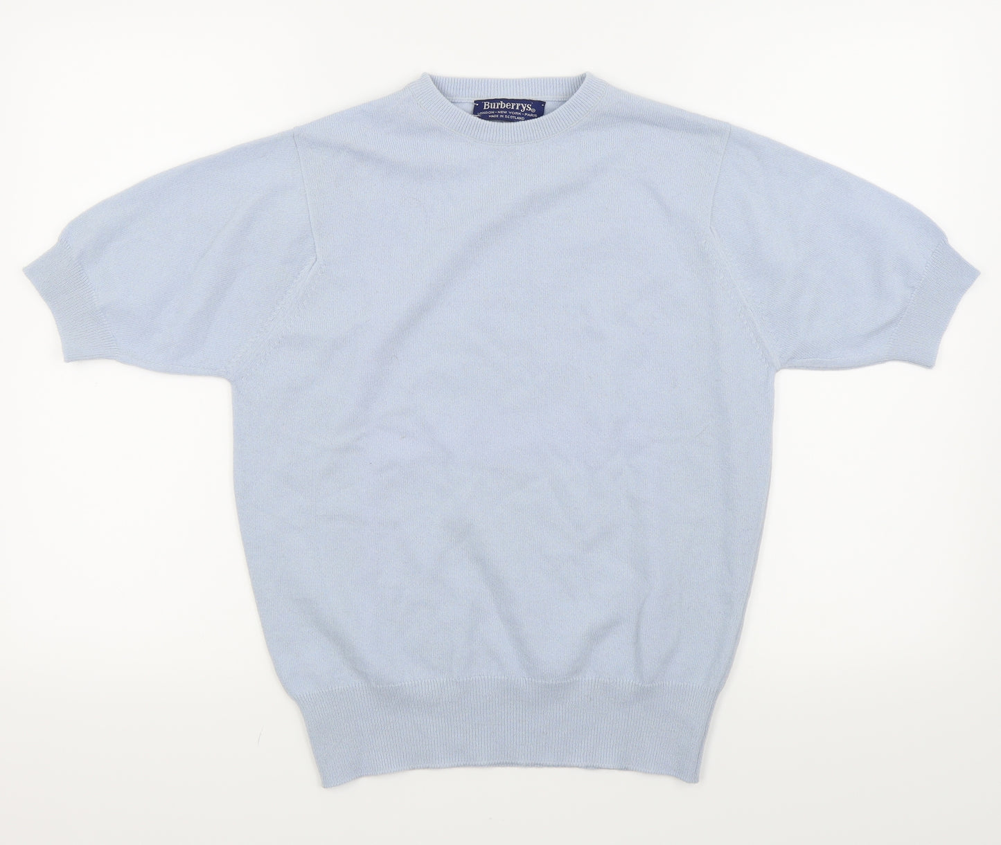 Burberrys Womens Blue   Basic T-Shirt Size S