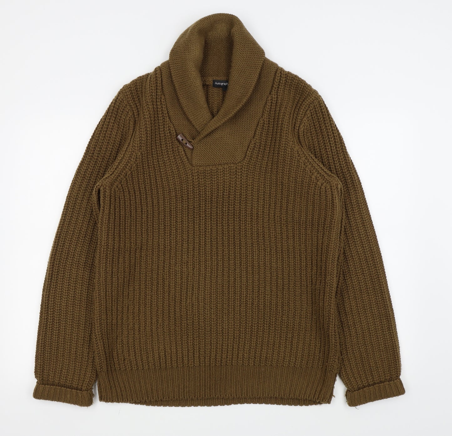 Autograph Mens Brown   Pullover Jumper Size M