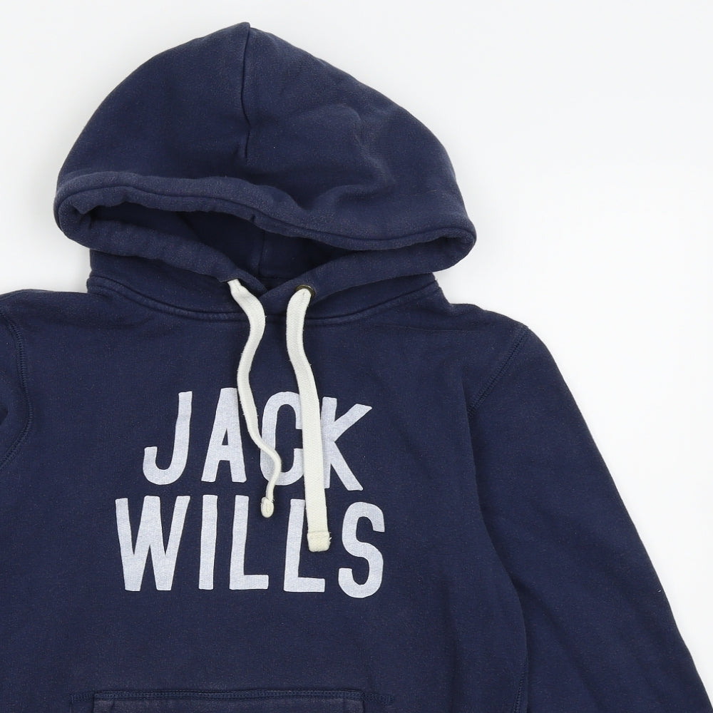 Jack Wills Womens Blue   Pullover Jumper Size 10