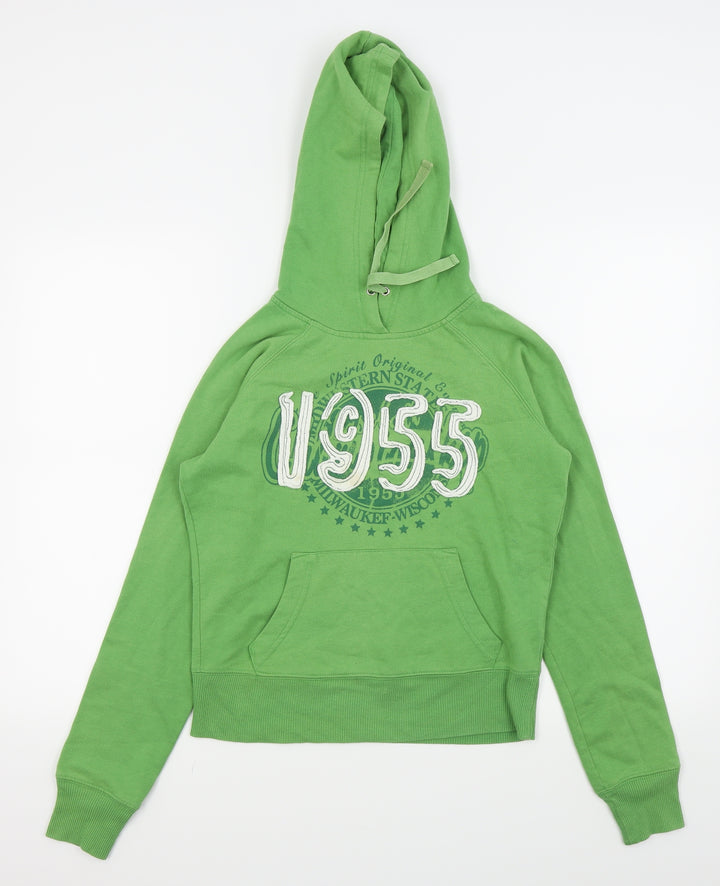 New Look Womens Green Pullover Jumper Size 10