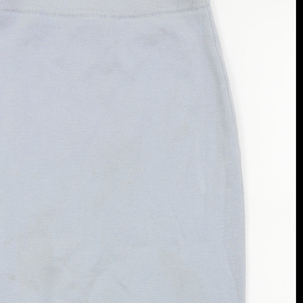 Elegance Womens Blue   Straight & Pencil Skirt Size 12
