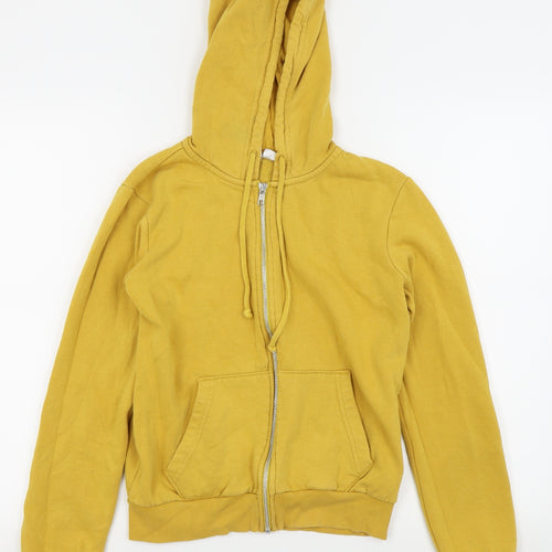 H&M Womens Yellow   Cardigan Jumper Size XS