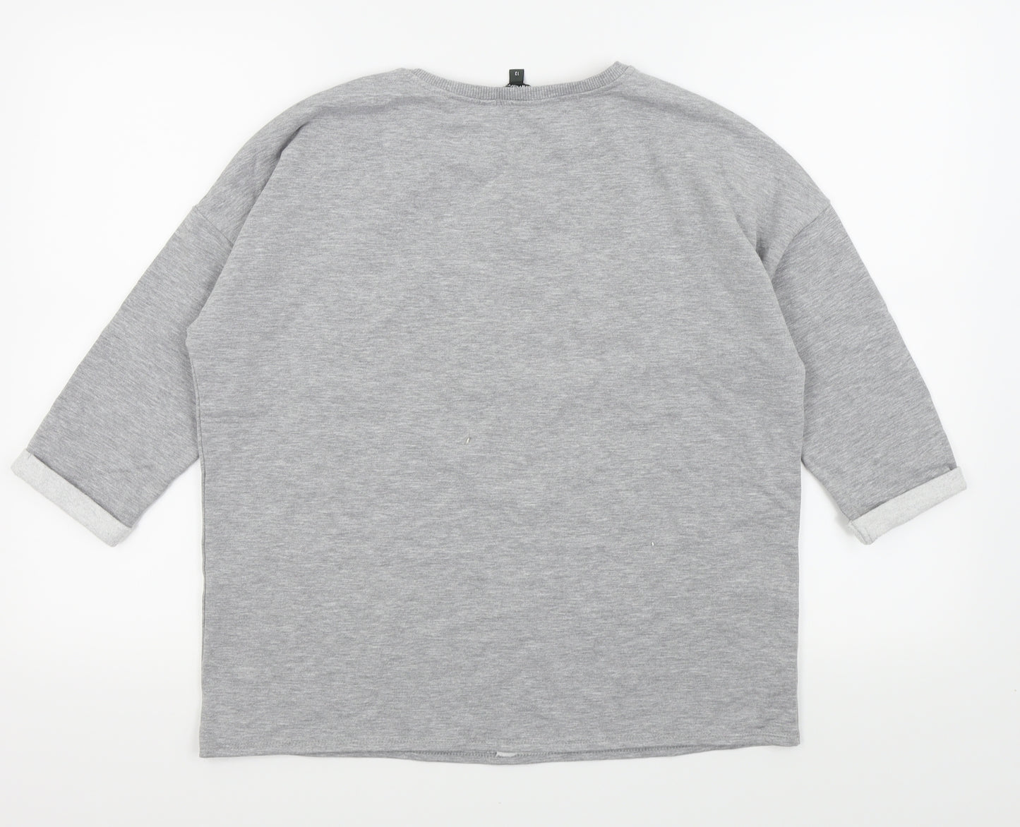 bonmarche Womens Grey   Pullover Jumper Size 12