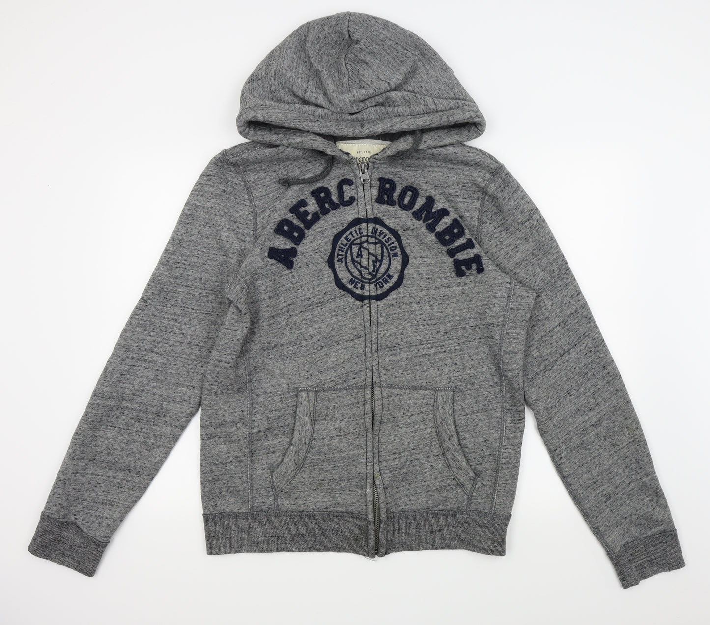 Abercrombie & Fitch Mens Grey   Full Zip Jumper Size M