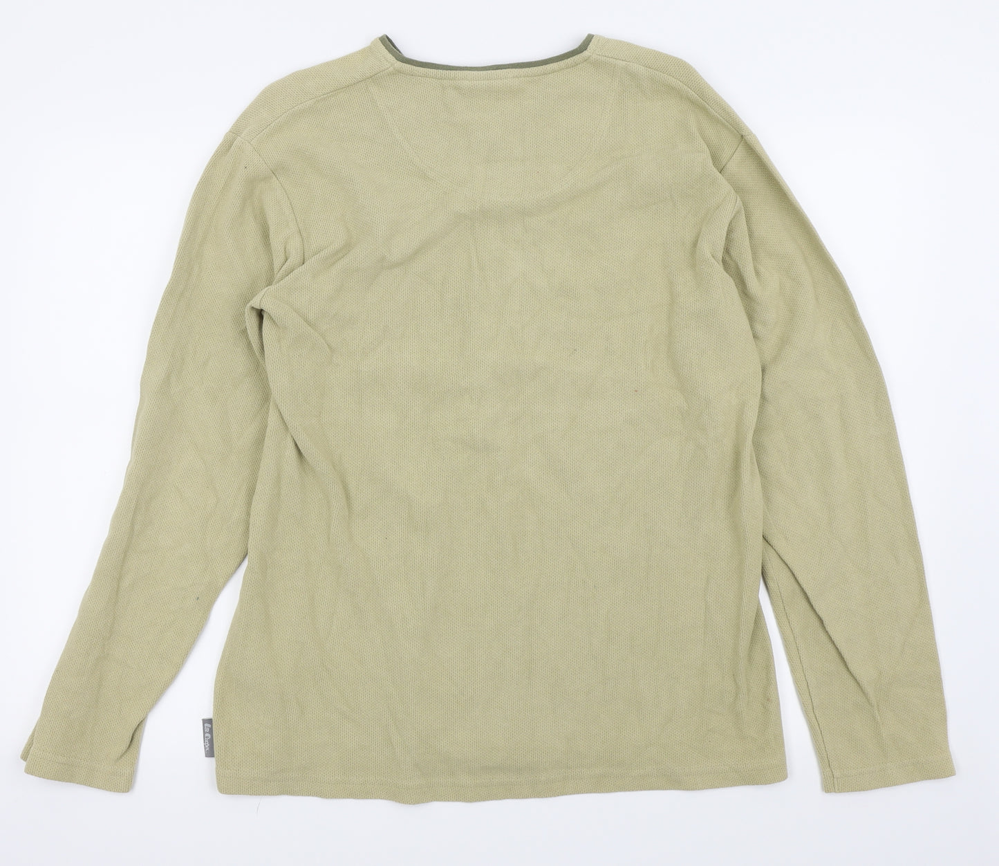 Lee Cooper Mens Beige   Pullover Jumper Size M