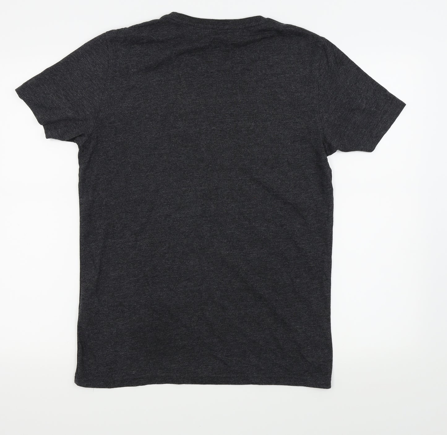 m&s Mens Black    T-Shirt Size M