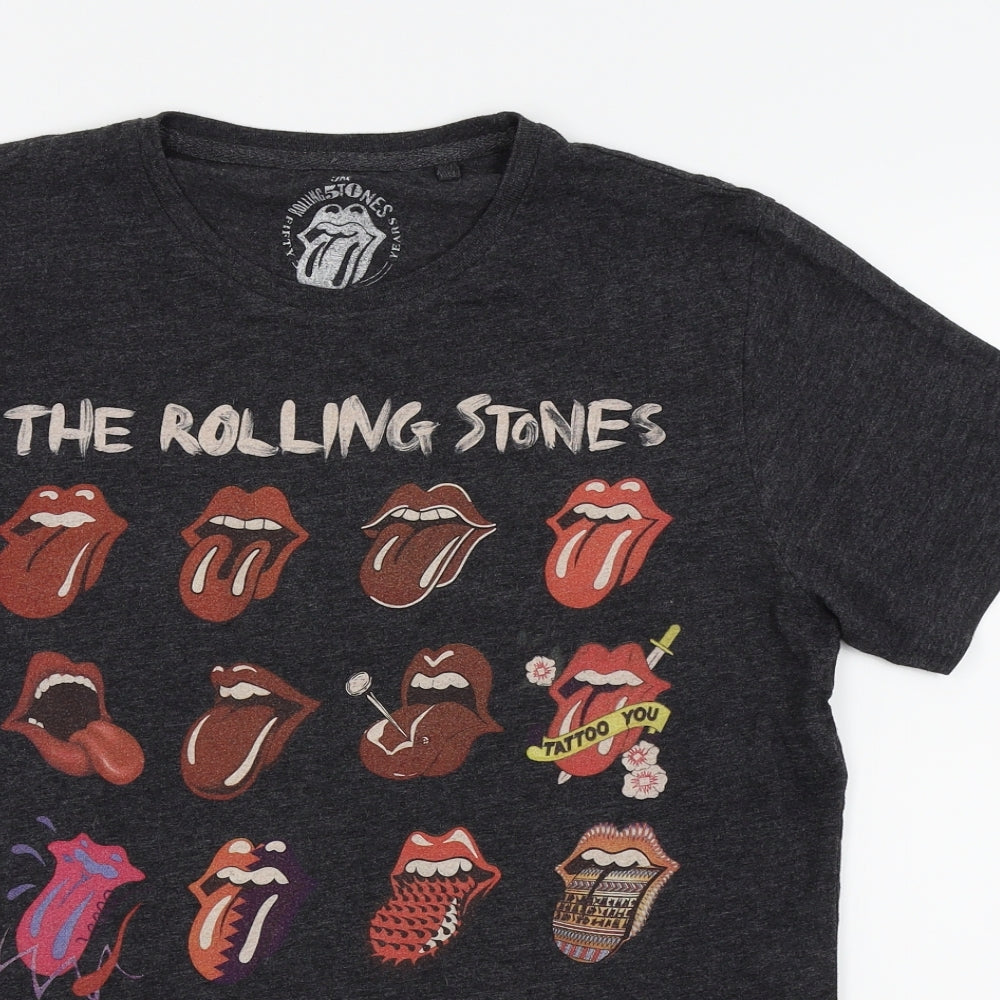 m&s Mens Black    T-Shirt Size M