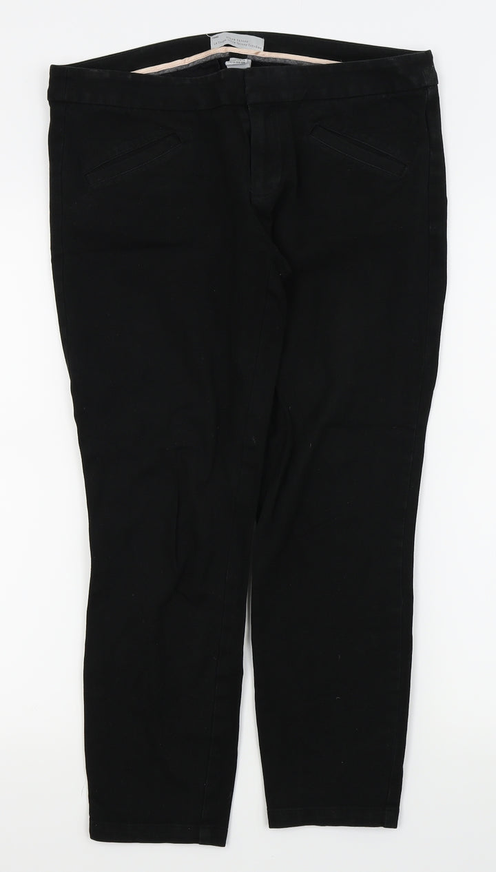 Gap Womens Black Trousers Size 12 L24 in