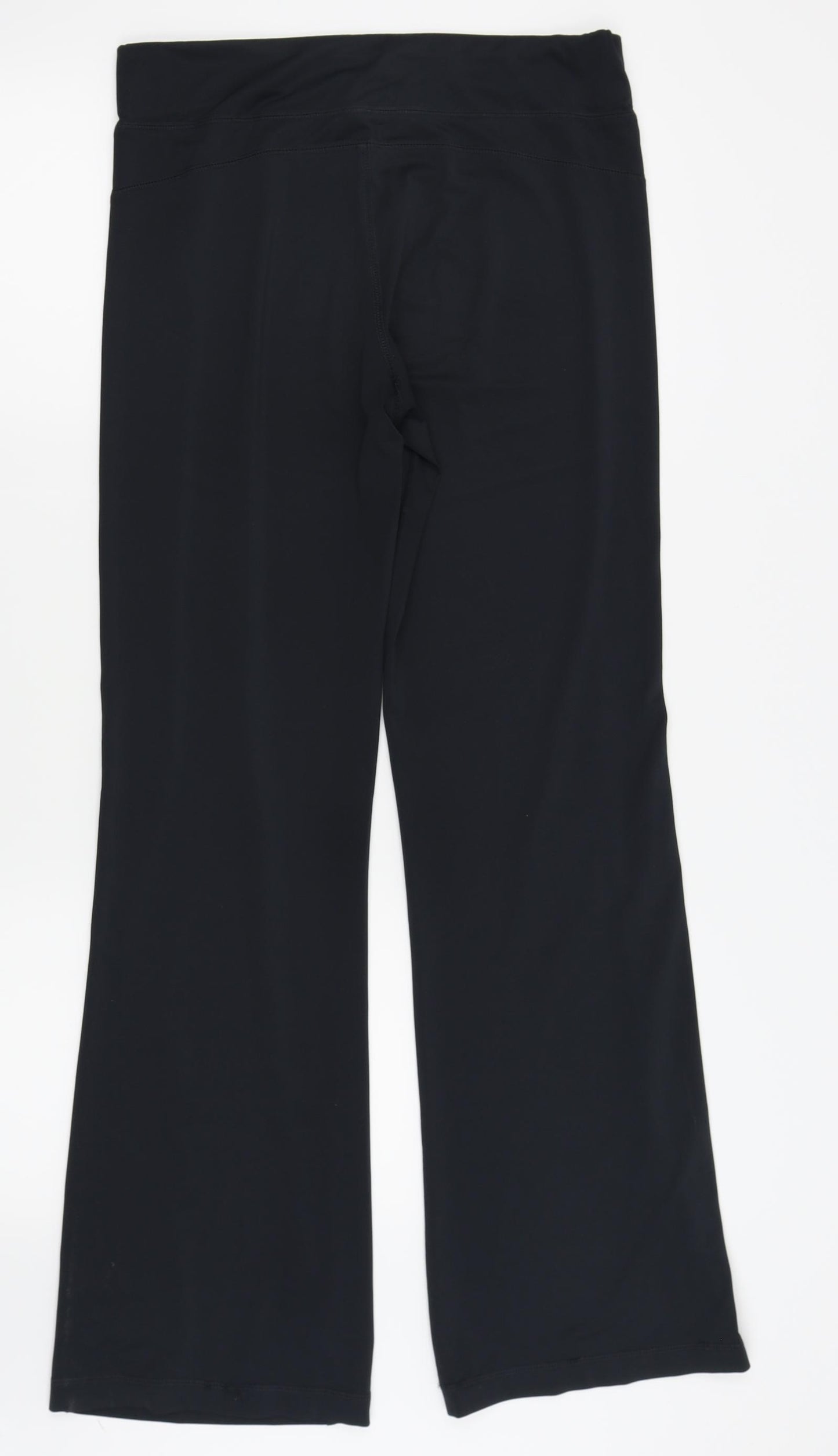 Preworn Womens Black   Compression Leggings Size 10 L30 in