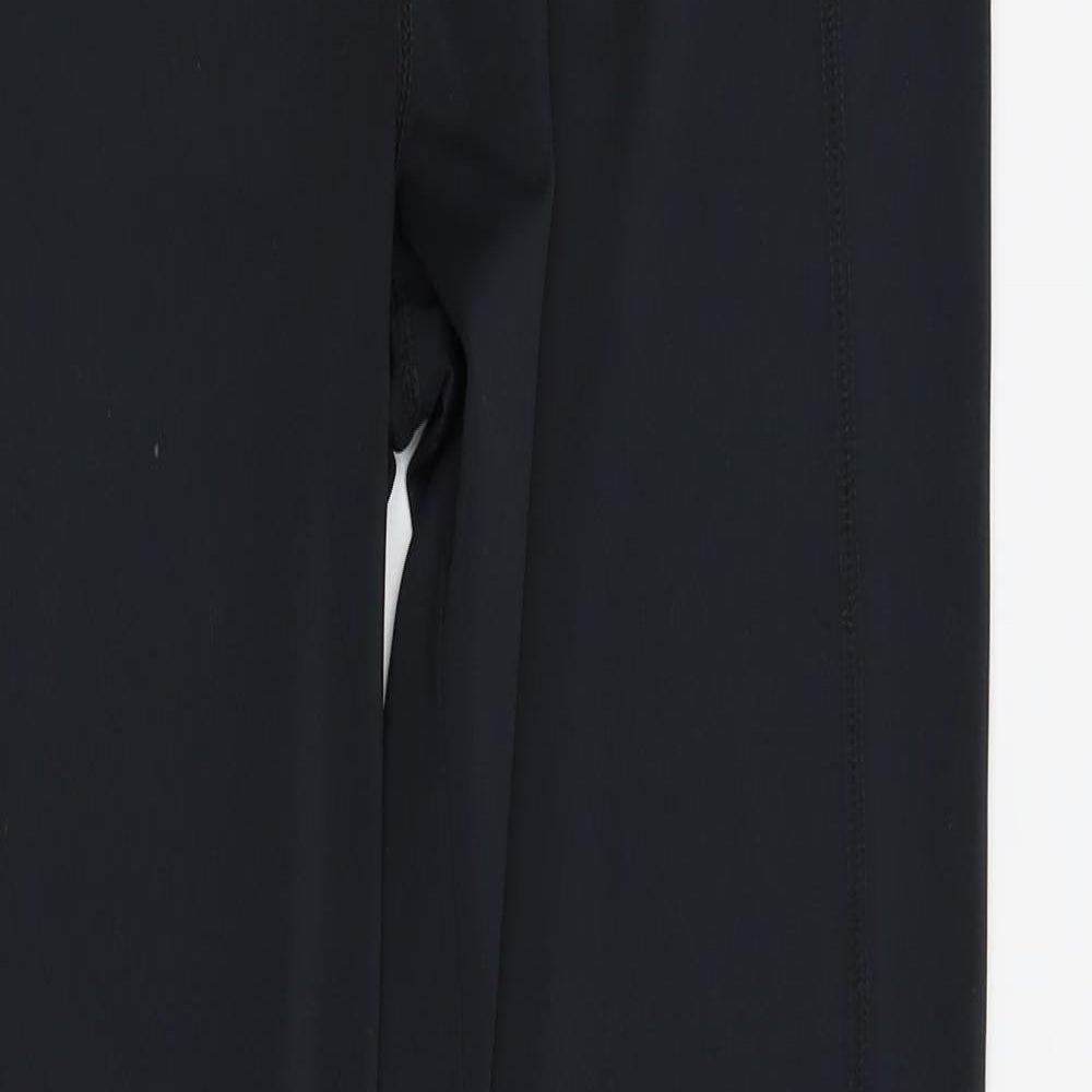 Preworn Womens Black   Compression Leggings Size 10 L30 in