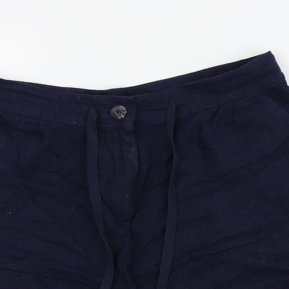 NEXT Womens Blue   Hot Pants Shorts Size 14