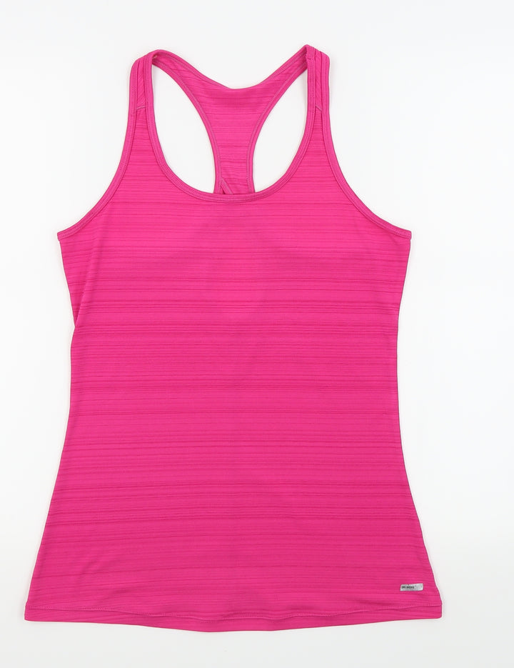 Active Works Womens Pink Basic Tank Size 8