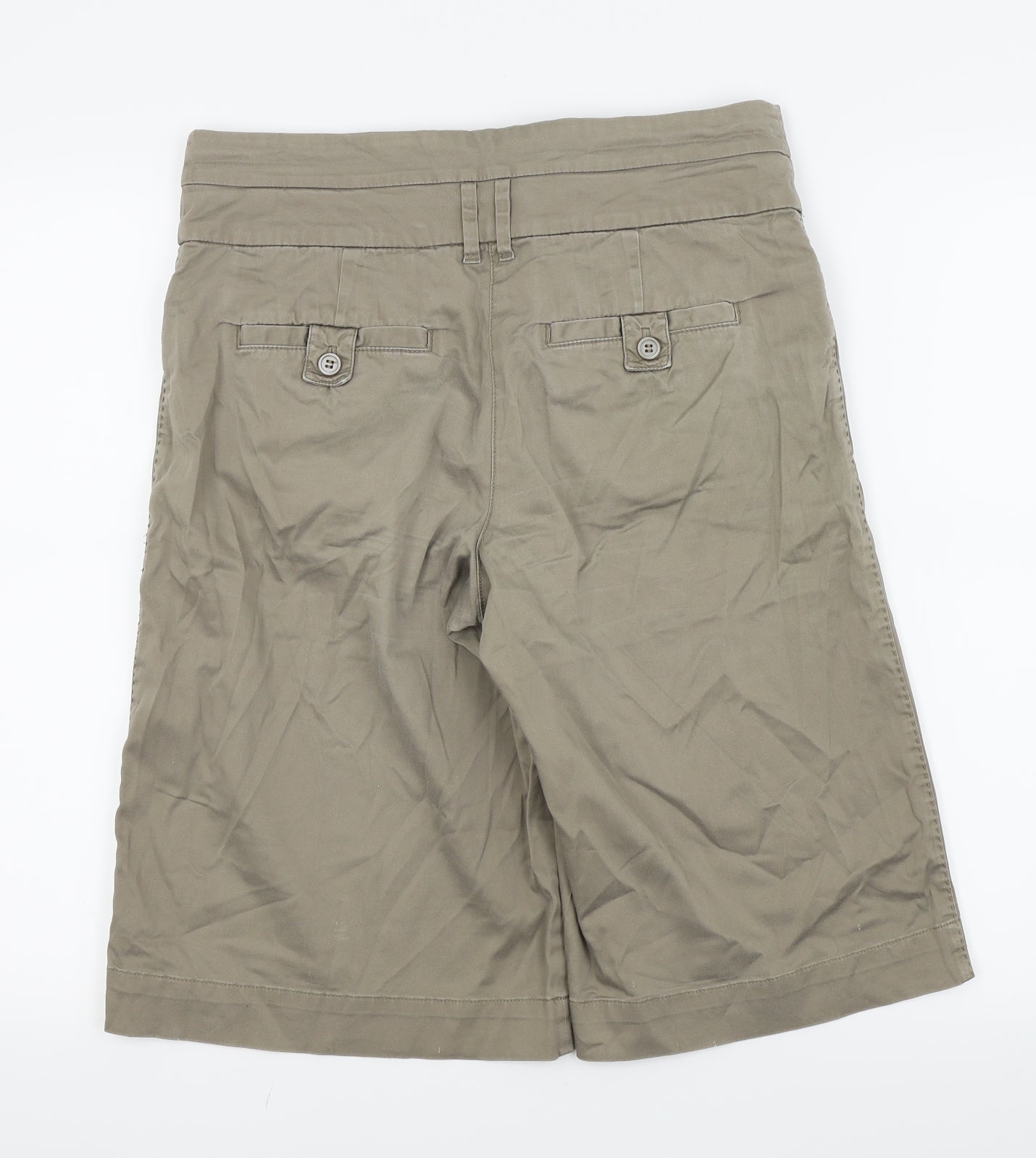 NEXT Womens Brown   Chino Shorts Size 12