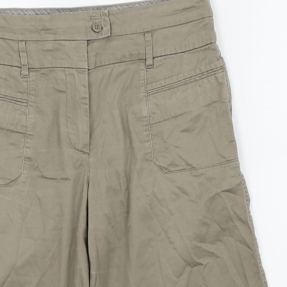 NEXT Womens Brown   Chino Shorts Size 12
