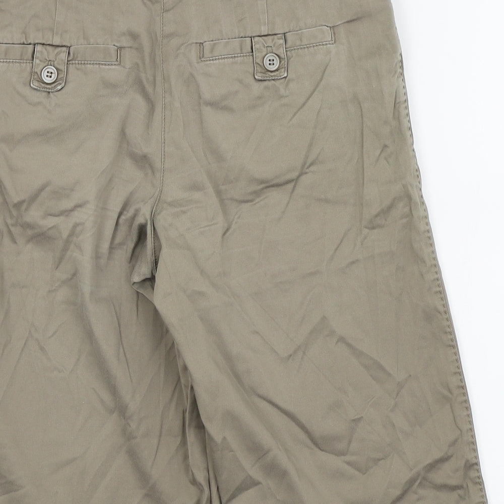 NEXT Womens Brown   Chino Shorts Size 12