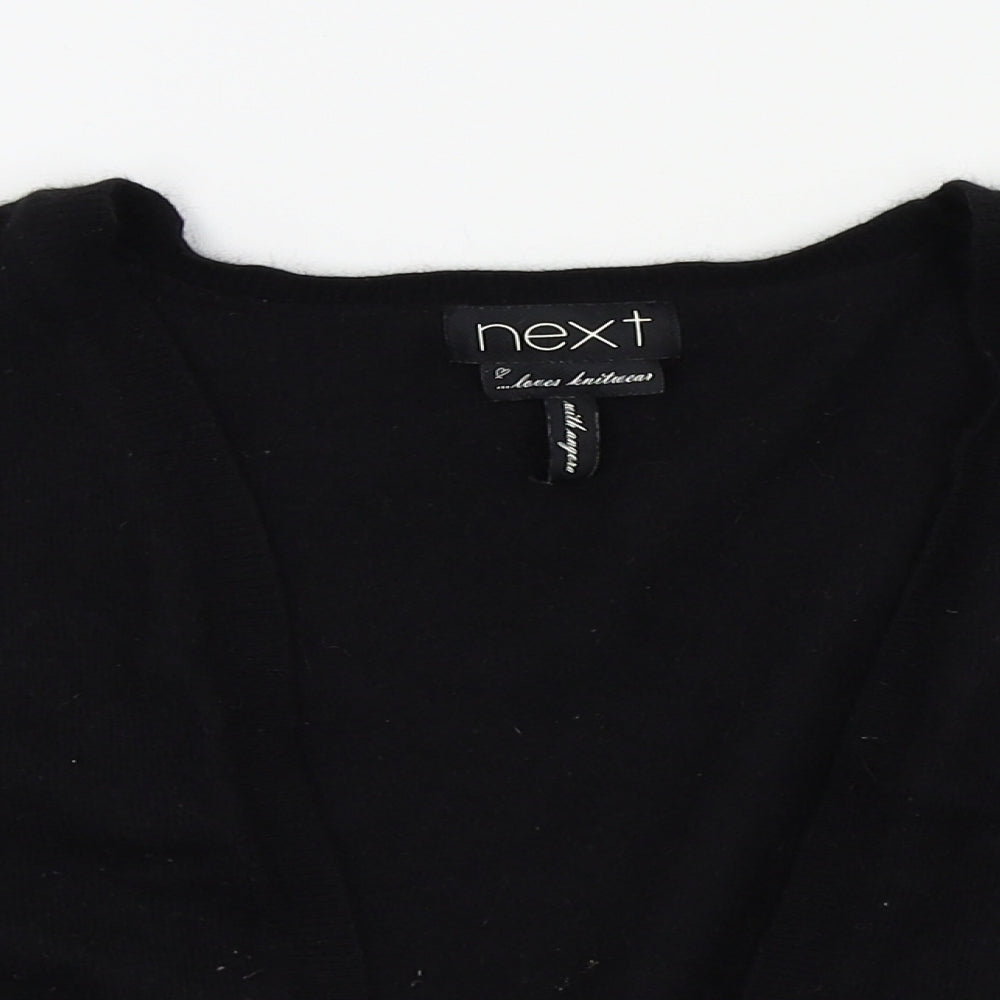 NEXT Womens Black   Cardigan Jumper Size 16