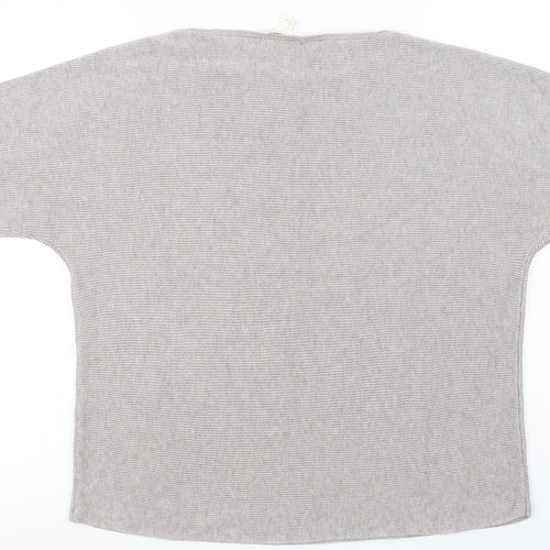 H&M Womens Grey   Pullover Jumper Size M