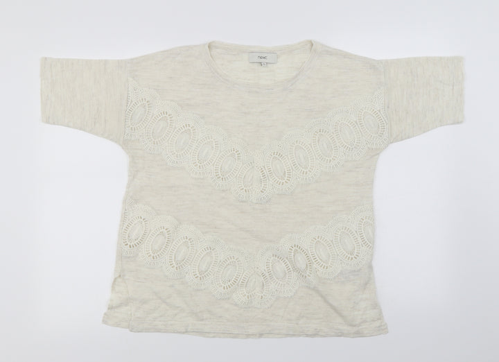 NEXT  Womens Ivory   Pullover Jumper Size 14