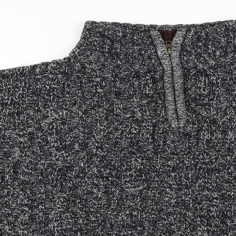 TU Mens Grey   Pullover Jumper Size M