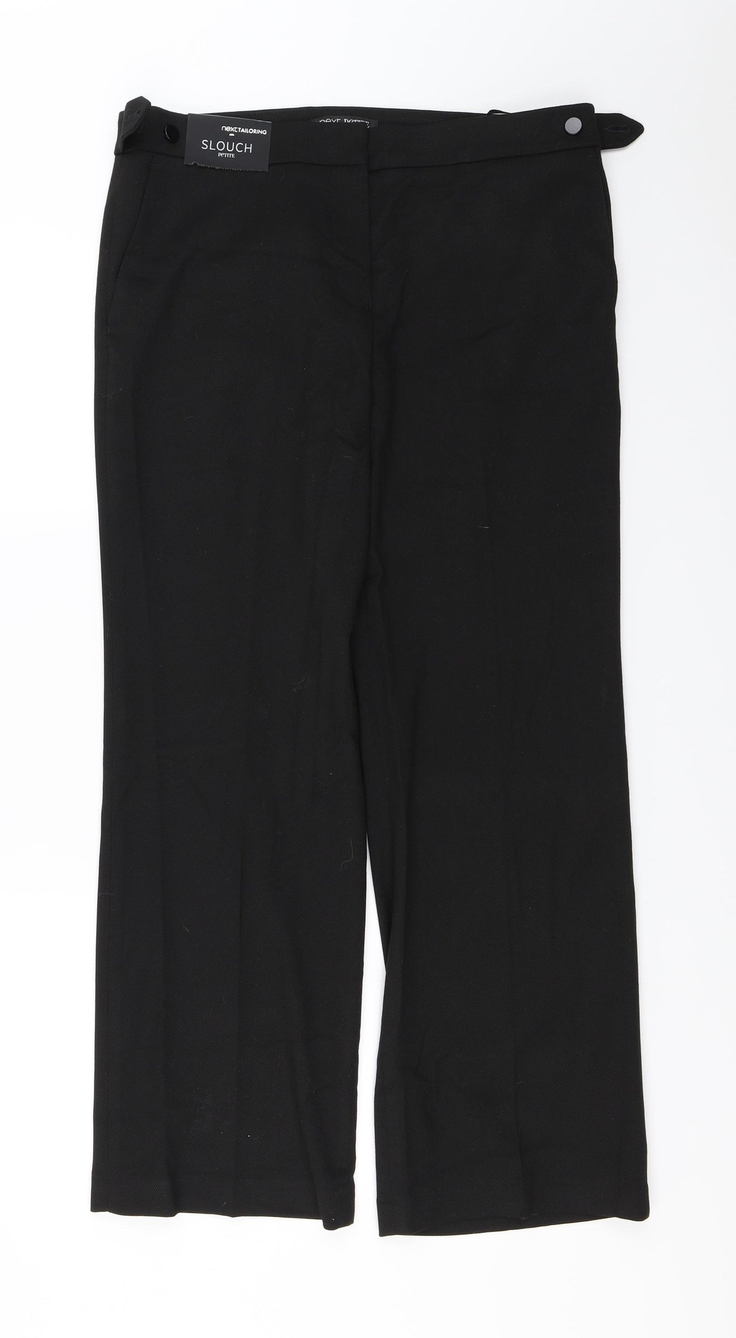 NEXT Womens Black   Trousers  Size 10 L26 in