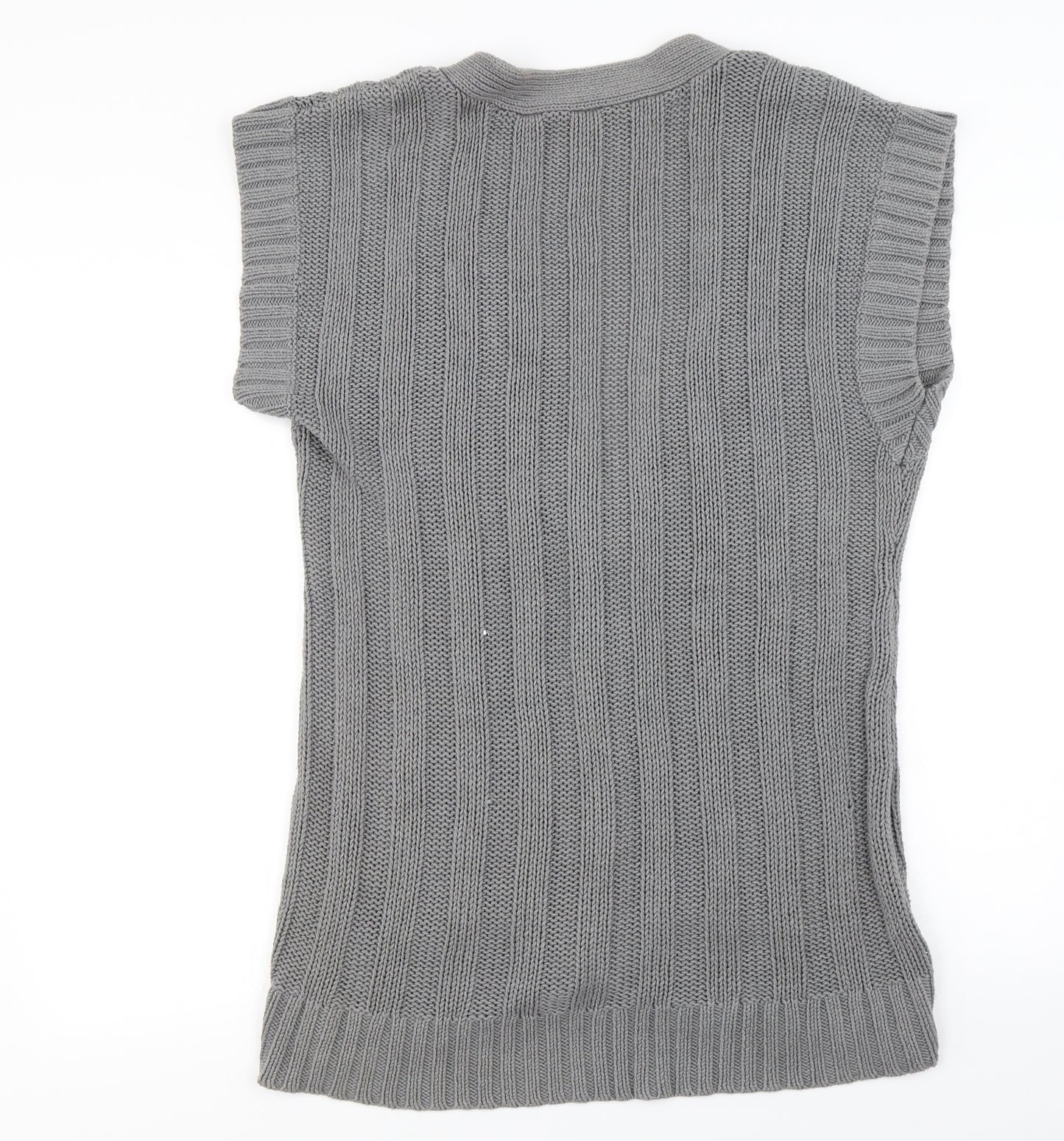 Ann Taylor  Womens Grey   Cardigan Jumper Size L