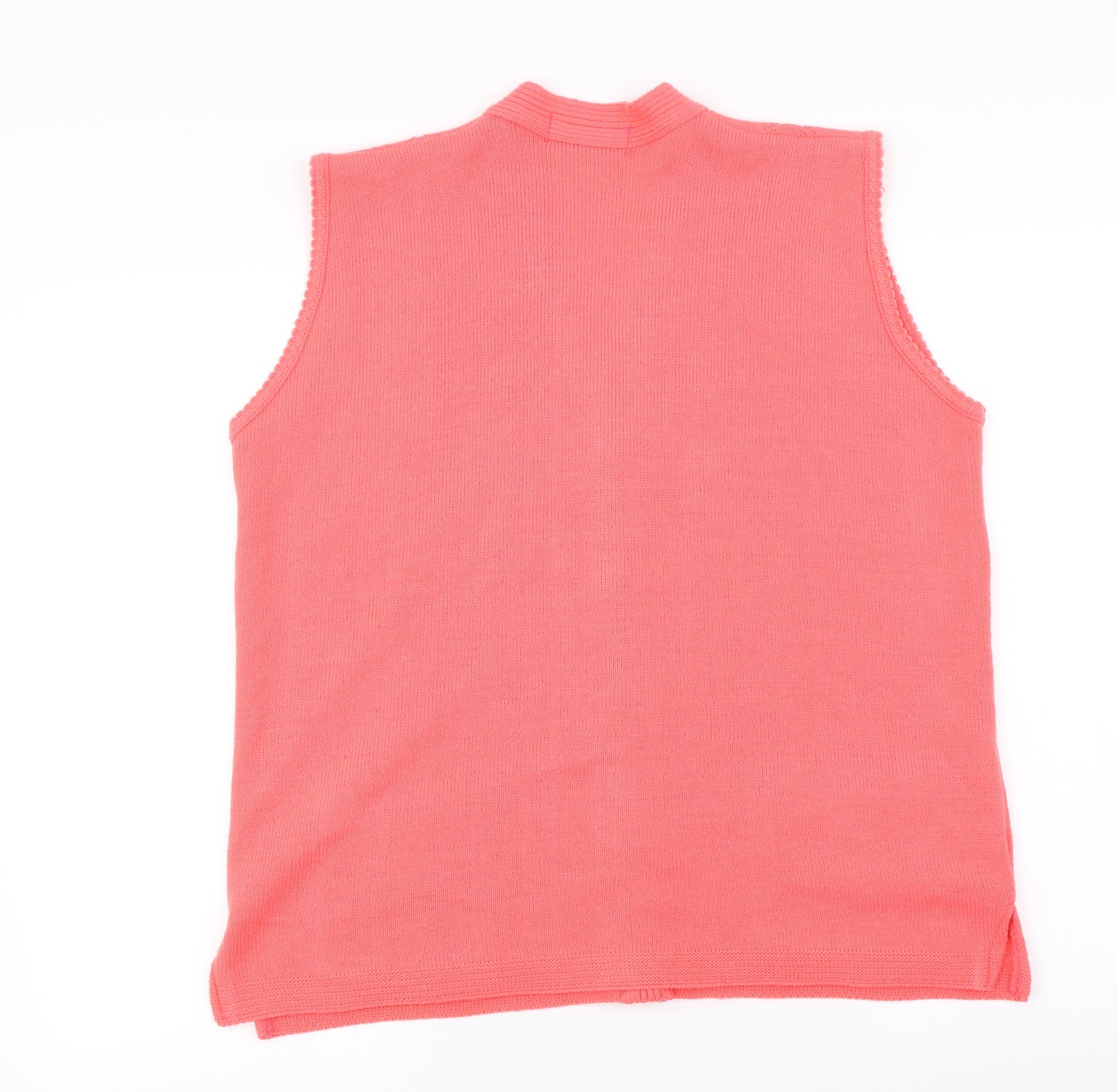 Future Lady  Womens Orange   Cardigan Jumper Size L