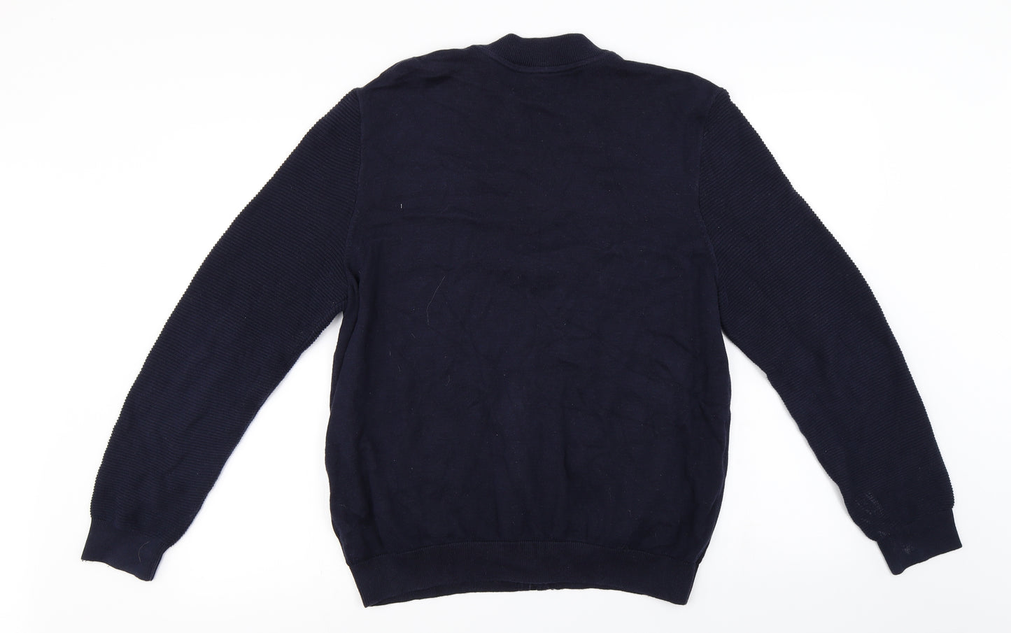 Marks and Spencer  Womens Blue   Full Zip Jumper Size L