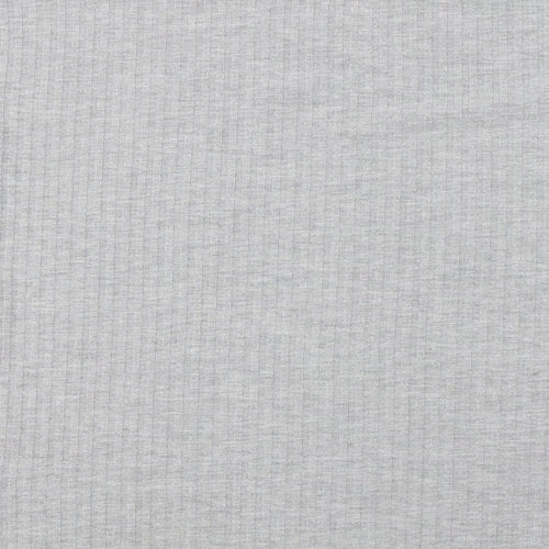 Papaya  Womens Grey   Basic T-Shirt Size 16