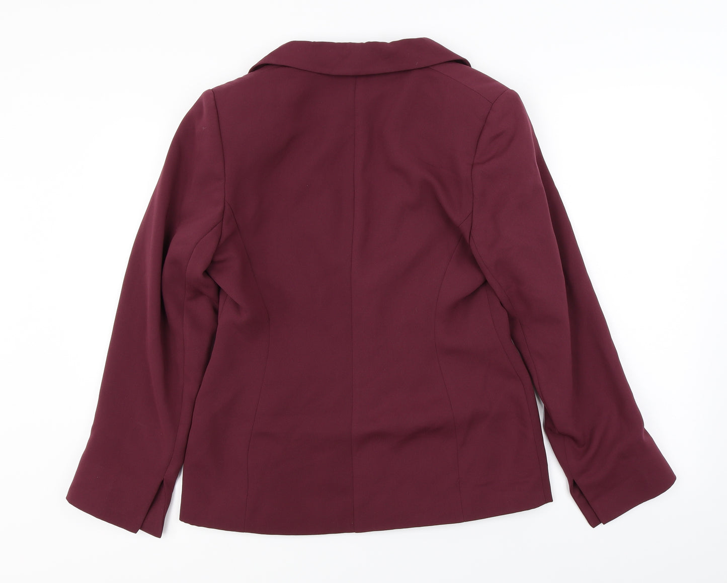 NL Collection  Womens Purple   Jacket Blazer Size 12