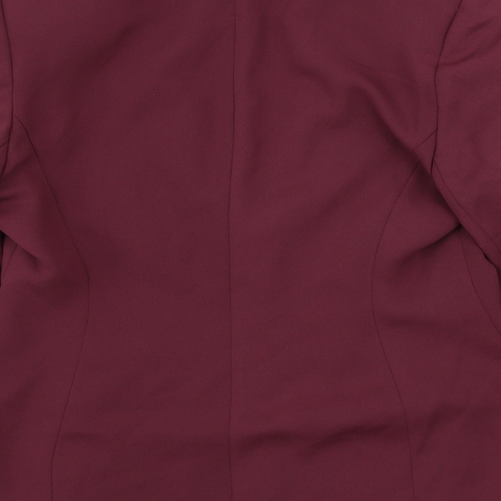 NL Collection  Womens Purple   Jacket Blazer Size 12