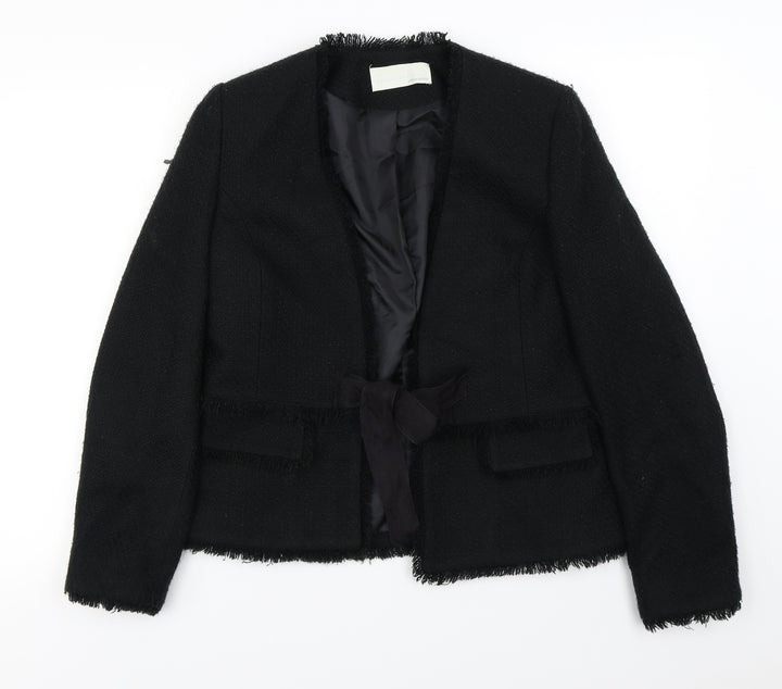 AMARANTO Womens Green Jacket Blazer Size 12