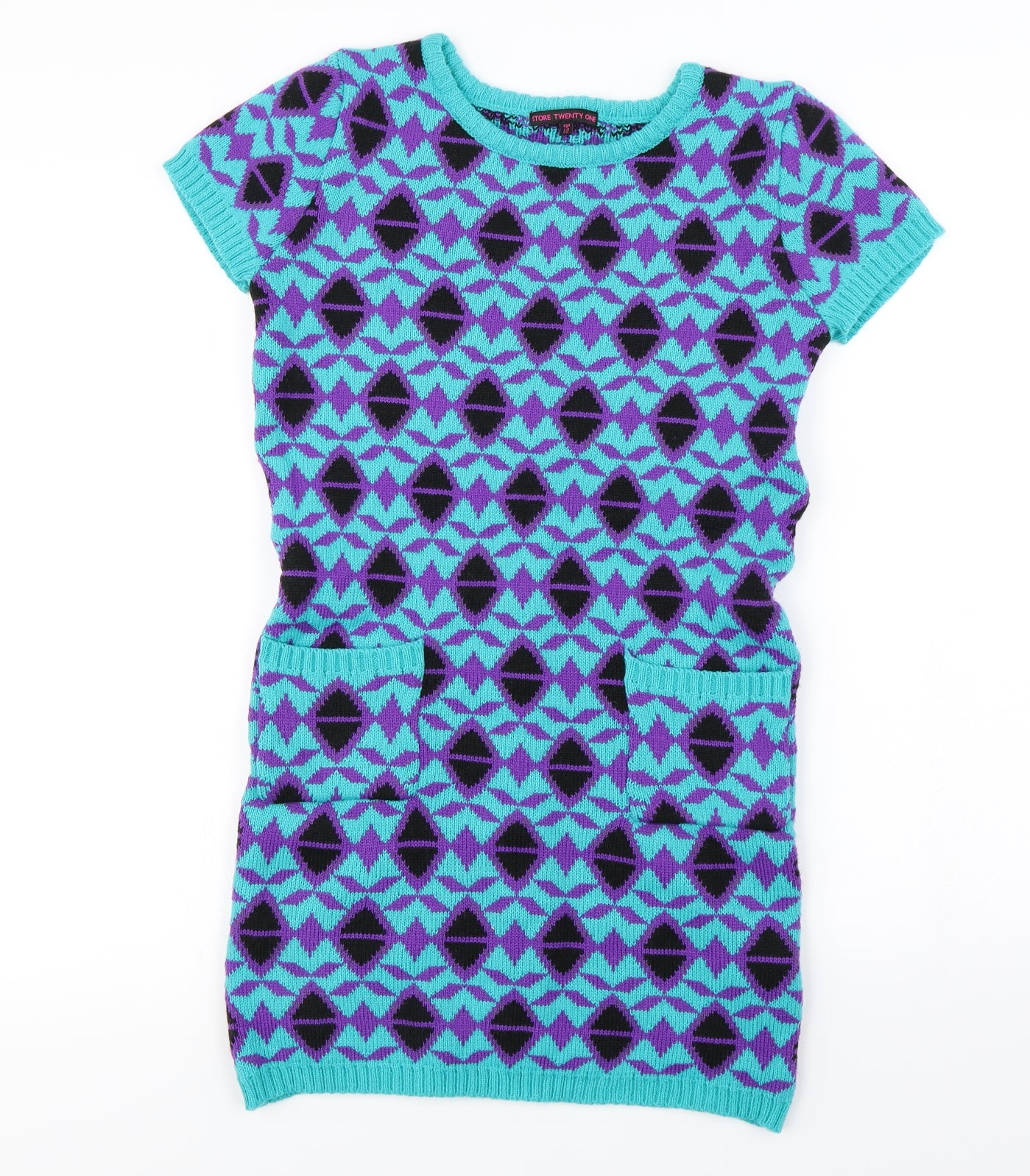 Store Twenty One  Womens Blue   Jumper Dress  Size 12