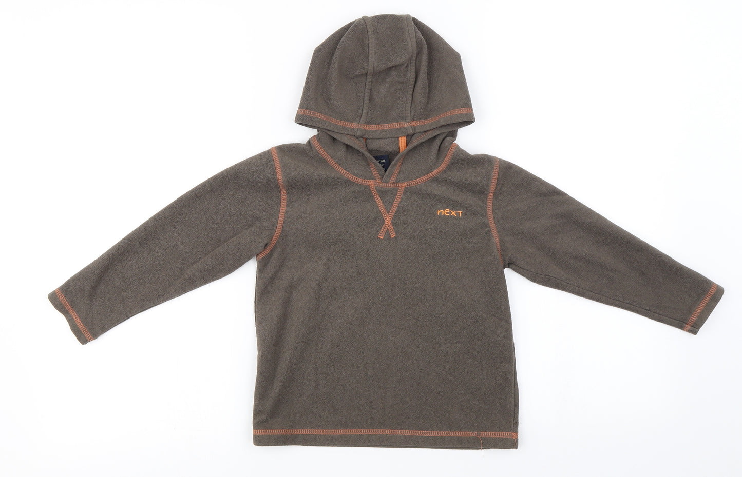 NEXT Boys Brown   Pullover Hoodie Size 3-4 Years