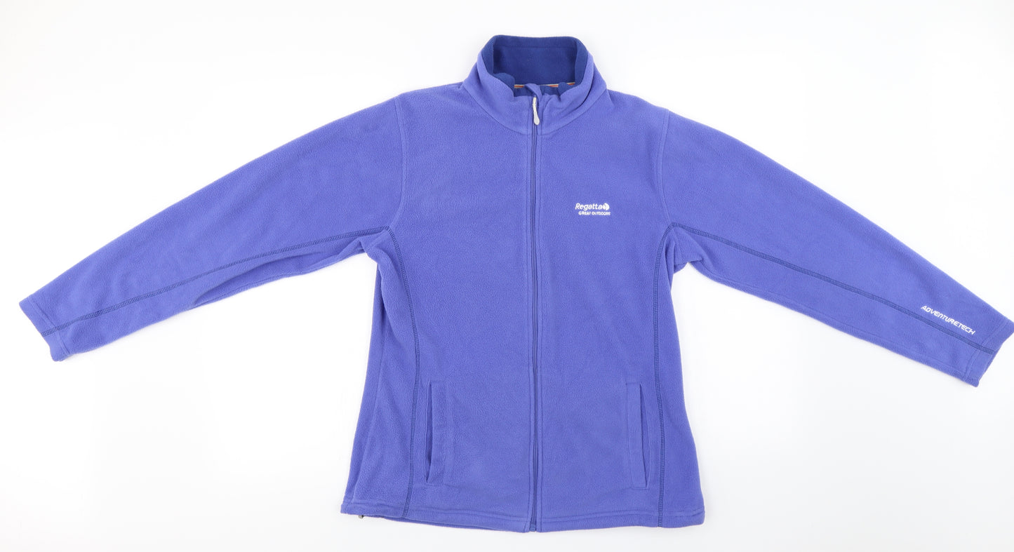 Regatta  Womens Purple   Full Zip Jumper Size 12