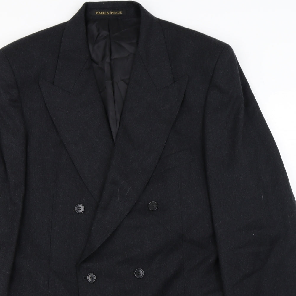 Marks and Spencer  Mens Black   Jacket Blazer Size 42