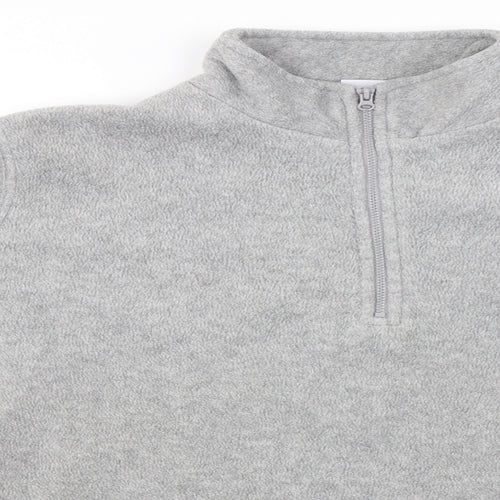 Papaya  Womens Grey   Henley Jumper Size 14