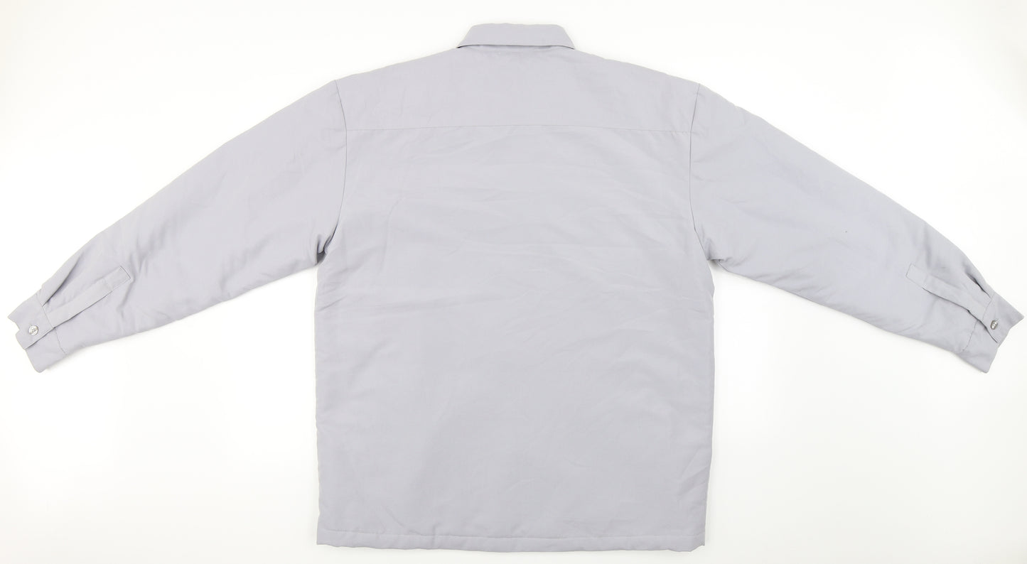 basso Womens Grey   Jacket Coat Size L