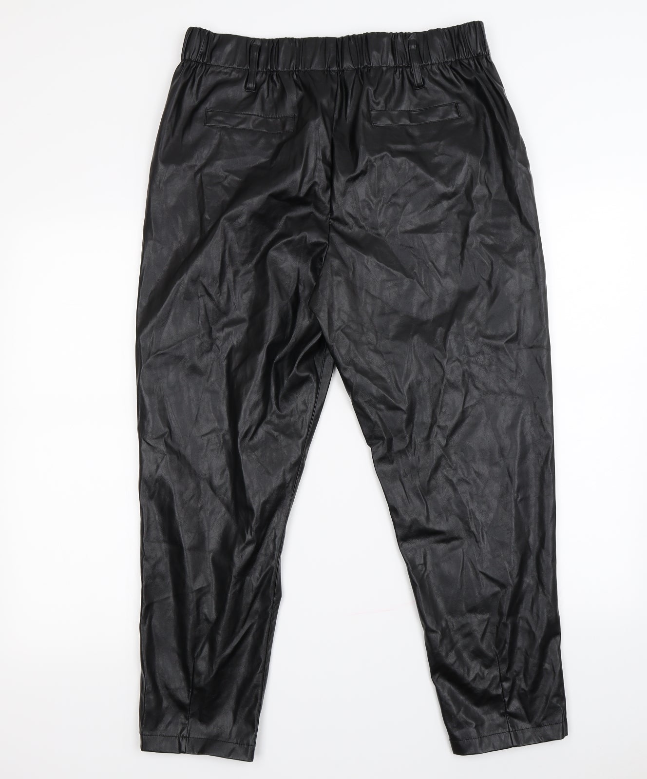 Nutmeg  Womens Black   Trousers  Size 16 L25 in
