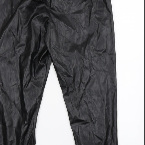 Nutmeg  Womens Black   Trousers  Size 16 L25 in