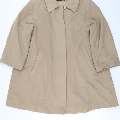 st michael   Womens Beige   Jacket Coat Size 14